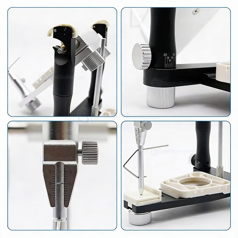 CL-3303 Articulador Dental Semi Ajustable con Arco Facial, Soporte y Marco Tipo T